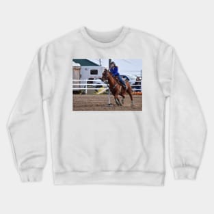 Barrel racing Crewneck Sweatshirt